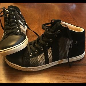 Ugg low top suede sneakers